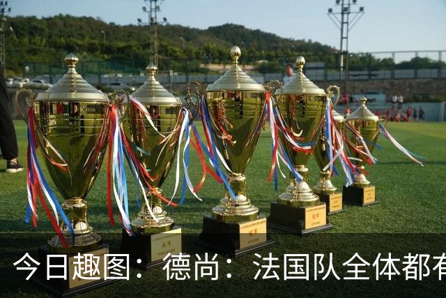 今日趣图：德尚：法国队全体都有，向世界杯的姆总致敬！