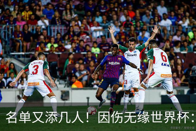 名单又添几人！因伤无缘世界杯：廷伯、巴列尔迪，卡尔、韦斯利..