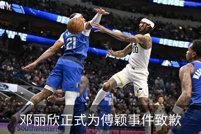 邓丽欣正式为傅颖事件致歉