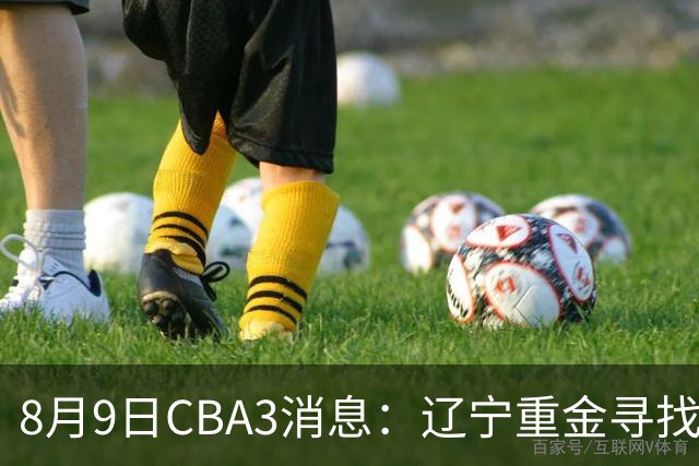 8月9日CBA3消息：辽宁重金寻找张镇麟替身，上海男篮出手报价2米18超级大外援